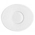 Блюдце под чашку 16,5х14 см.,, BOREAL SATIN WHITE, DEGRENNE, арт.193322