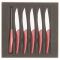 Наборножей для стейка 6 шт. в подарочной коробке, QUARTZ ROUGE, DEGRENNE, арт.205895