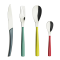 Набор столовых приборов 24 шт. в подарочной коробке, QUARTZ MULTICOLOR, DEGRENNE, арт.227447
