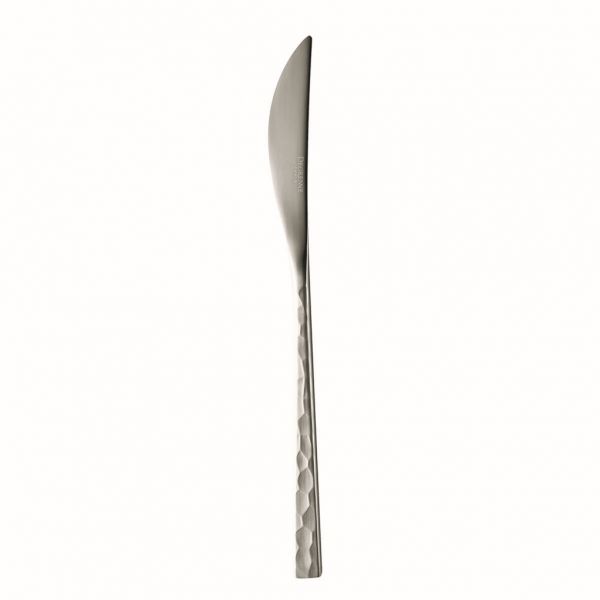 Нож столовый с твердой ручкой, зубчатый, FUSE MARTELE HAMMERED, DEGRENNE, арт.236791