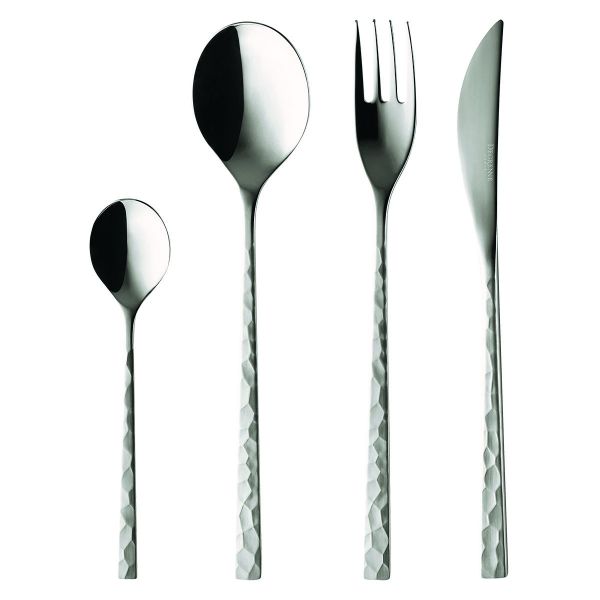Набор столовых прибров 24 предмета, FUSE MARTELE HAMMERED, DEGRENNE, арт.236792