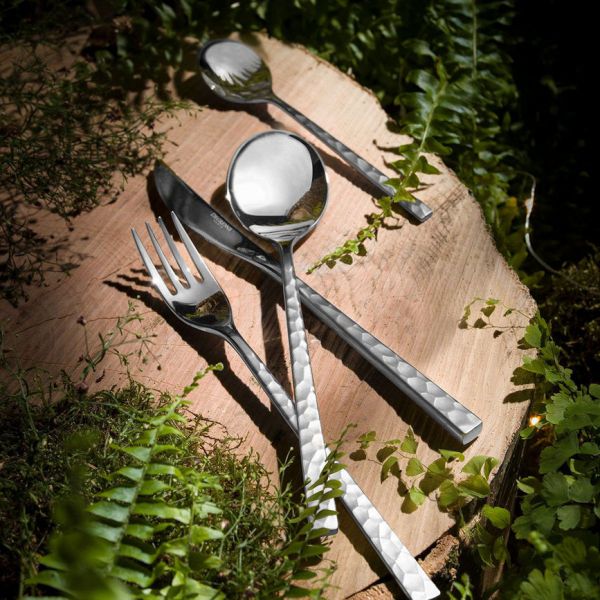 Набор столовых прибров 24 предмета, FUSE MARTELE HAMMERED, DEGRENNE, арт.236792