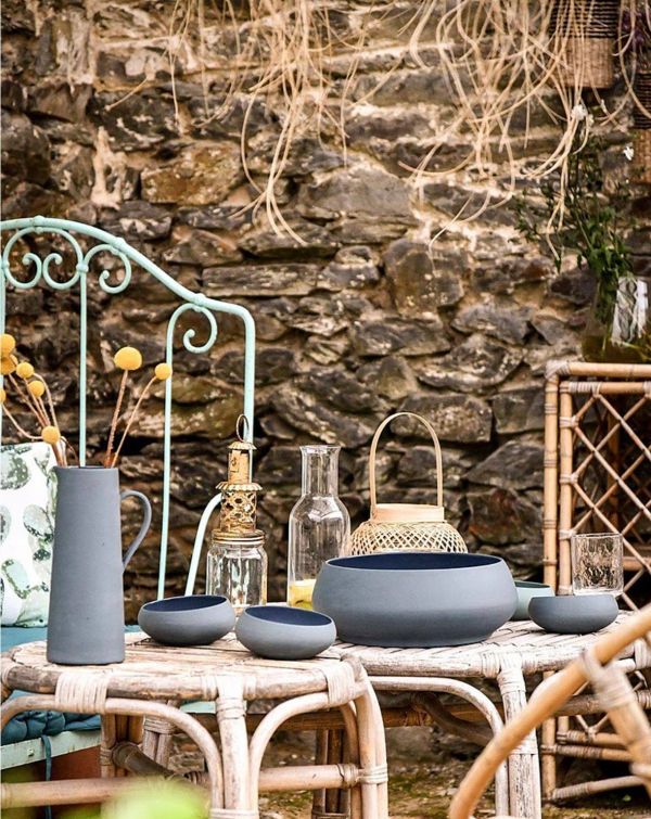 Салатник Д28 см., 4 литра, BAHIA BLUE, DEGRENNE, арт.235222